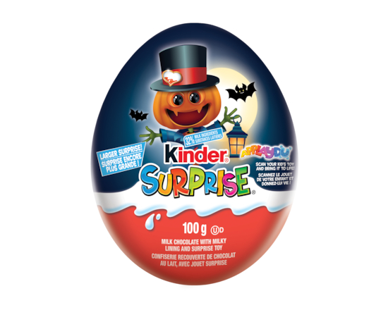 SURPRISE oeuf en chooclat d'Halloween avec jouet, cadeau d/Halloween avec surprise - 100.0 G