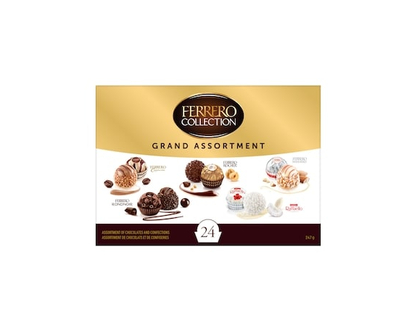 COLLECTION GRAND ASSORTMENT Fine Assorted Chocolates and Confections Gift Box, 24 Confections - 248.0 G