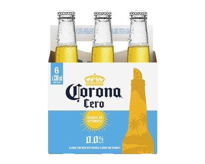 Corona Cero Alcohol-Free Beer with Natural Flavour and Vitamin D - 330.0 ML