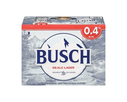 Busch Dealcoholized Beer With Natural Flavour De-Alc Lager - 355.0 ML