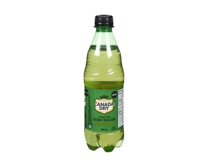 Canada Dry Ginger Ale Zero Sugar - 500.0 ML