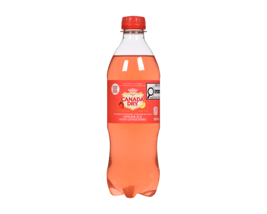 Ginger Ale, Strawberry Lemonade - 500.0 ML