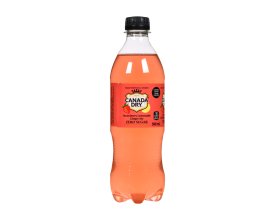Strawberry Lemonade Ginger Ale - 500.0 ML