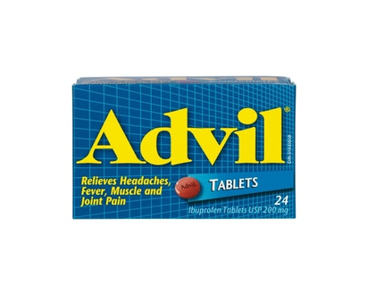 Advil Regular Strength Ibuprofen Tablets for Headaches and Pain Relief, 24 Count - 24.0 EA