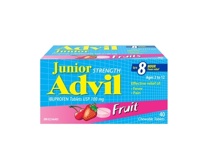 Advil Jr Chews, Fruit - 40.0 EA