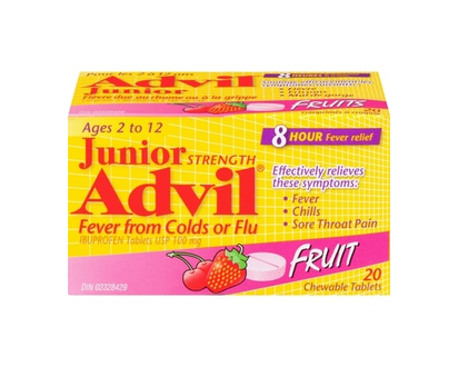 Advil Junior Strength For Fever, Colds or Flu - 20.0 EA
