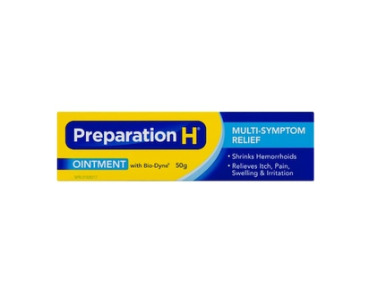 Preparation H® Multi-Symptom Hemorrhoid Treatment Ointment with Bio-Dyne, 50g Tube - 50 G