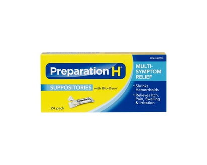 Preparation H Suppositories - 24.0 EA