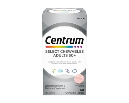 Centrum Select 50+, Chewable - 60.0 EA