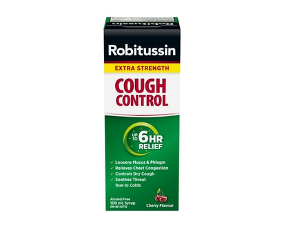 Robitussin Extra Strength Cough Control Liquid 100 ml - 100 ML
