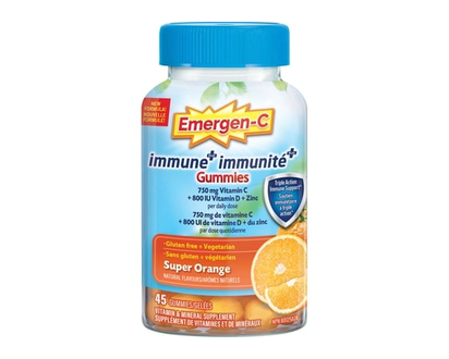 Emergen-C Immune+ Gelees Orange - 45 PQT