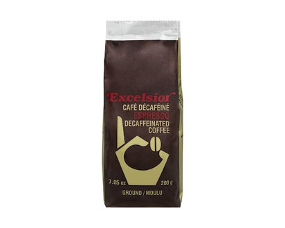 Excelsior Decaffeinated Coffee Espresso Ground - 200.0 G