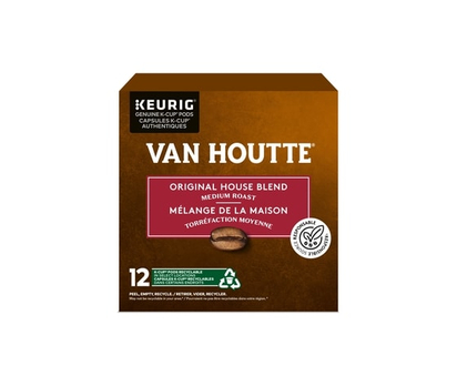 Keurig Original House Blend, Medium Roast, K-Cup Coffee Pods, 12 Count - 114 G