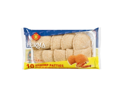 Ferma Frozen Shrimp Patties - 420.0 G
