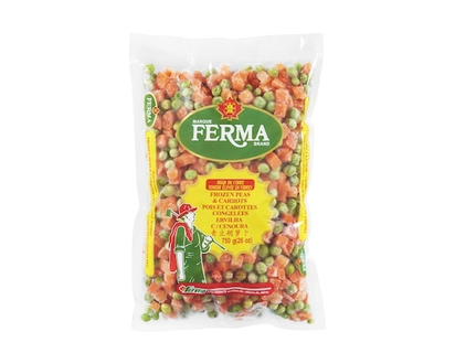 Ferma Frozen Peas & Carrots - 750.0 G