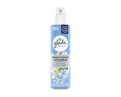 Glade Room Spray Odor Eliminating Air Freshener, Clean Linen - 235.0 G