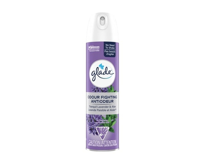 Glade Room Spray Odor Eliminating Air Freshener, Tranquil Lavender & Aloe - 235.0 G