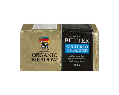 Organic Meadow Organic Butter, Unsalted - 454.0 G