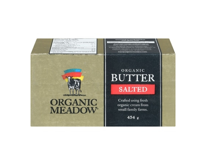 Organic Meadow Organic Butter, Salted - 454.0 G