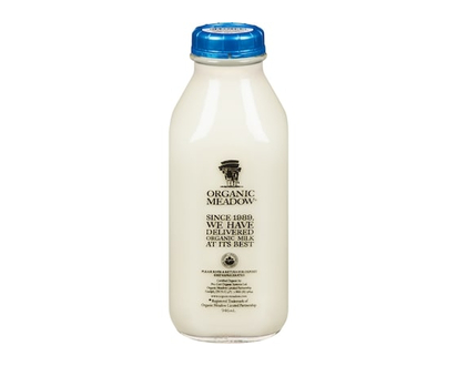 Organic Meadow Milk, Partly Skimmed 2% - 946.0 ML