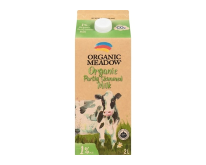 Organic Meadow Organic 1% Milk - 2.0 L