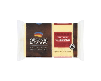 Organic Meadow Organic Cheese, Old Cheddar - 340.0 G