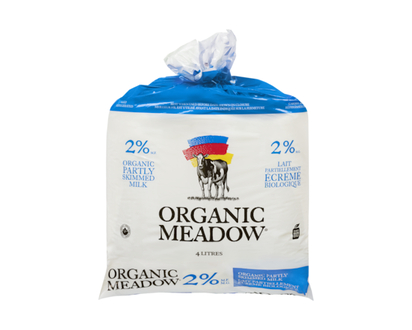Organic Meadow Milk, 2% - 4.0 L
