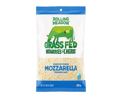 Grass Fed Mozzarella Shredded Cheese - 200.0 G