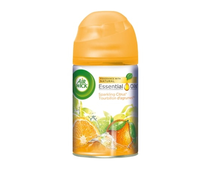 Air Wick Freshmatic Air Freshener, Automatic Spray Refills, Sparkling Citrus, 1 Refill - 180.0 G