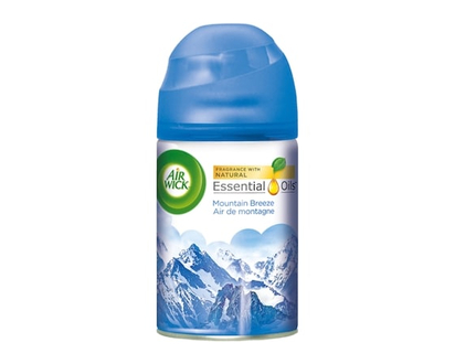 Air Wick Assainisseur d'air Freshmatic, Recharges de vaporisateur automatique, Air de montagne - 180.0 G