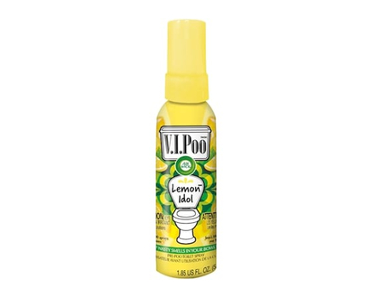Air Wick VIPOO Toilet Perfume Spray, Lemon Idol, Pre-Poop Spray - 55.0 ML