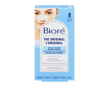 Biore Deep Cleansing Pore Strips for Instant Pore Unclogging and Blackhead Removal, 8ct - 8.0 EA