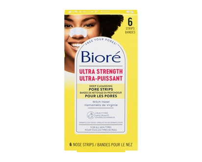Biore Bandes de nettoyage en profondeur pour les pores Ultra - 6 CHA