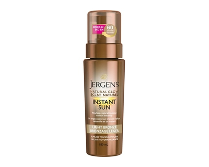 Éclat Naturel Instant Sun Mousse autobronzante de Jergens - 180 ML
