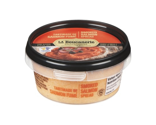 La Boucanerie Tartinade de saumon fumé - 160.0 G