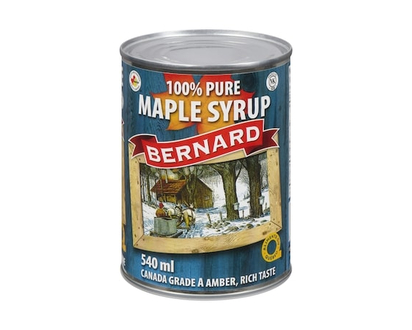 Bernard Sirop d'érable, clair - 540.0 ML