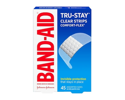 Band-Aid Comfort -Flex Clear Bandages - 45.0 EA