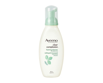 Aveeno Clear Complexion Acne Foam Face Cleanser - 180.0 ML