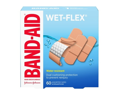 Band-Aid Wet Flex - 60.0 EA