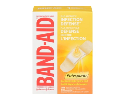 Band-Aid Antibiotic Plus - 20.0 EA