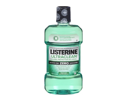 Listerine Ultraclean Enamel Protection, Antiseptic Mouthwash 1L - 1 L
