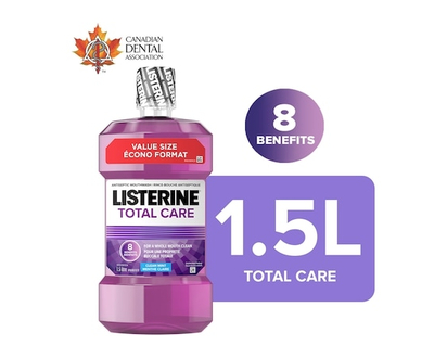 Listerine Total Care Antiseptic Mouthwash 1.5L - 1 L
