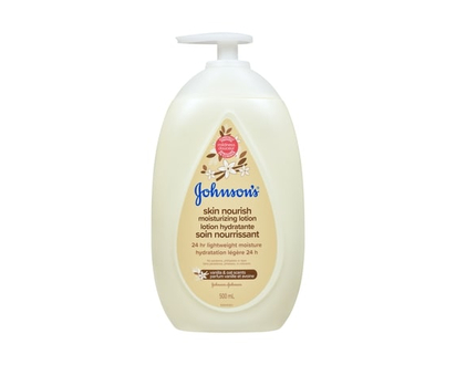 Johnson & Johnson Lotion, Skin Nourish Vanilla Oat, - 500.0 ML
