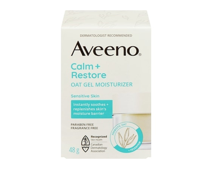 Aveeno Calm+Restore Oat Gel Moisturizer, 48G - 48.0 G