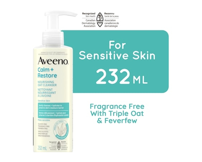 Aveeno Calm + Restore Nourishing Oat Cleanser - 232.0 ML