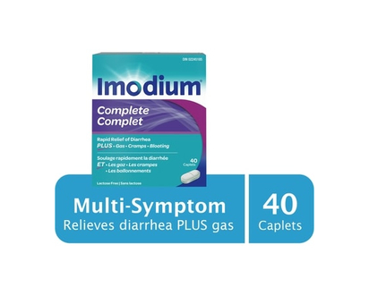 Imodium Complete Antidiarrheal and Gas Relief Caplet - 40.0 EA