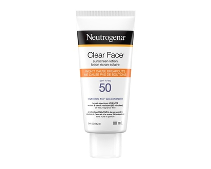 Neutrogena Clear Face Sunscreen SPF 50 - 88.0 ML
