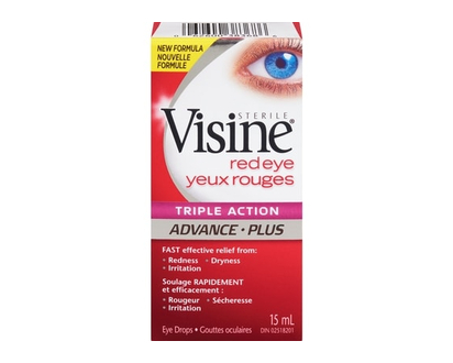 Visine Triple Action Eye Drops - 15.0 ML