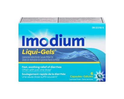 Imodium Liqui-Gels - 6.0 EA