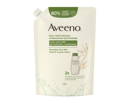 Aveeno Daily Moisturizing Body Wash Pouch - 1.06 L